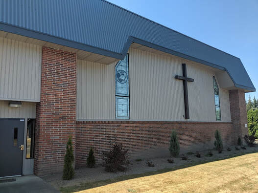 Word of Life, A Lutheran Brethren Church - stained glass window